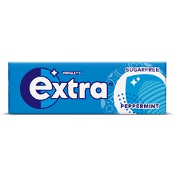 EXTRA Peppermint Chewing Gum Sugarfree 10 Pieces image