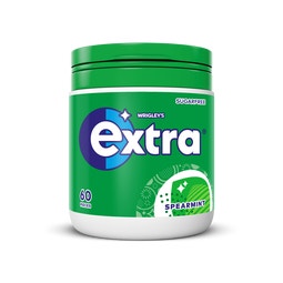 EXTRA Spearmint Chewing Gum Sugarfree Bottle 60 pieces image