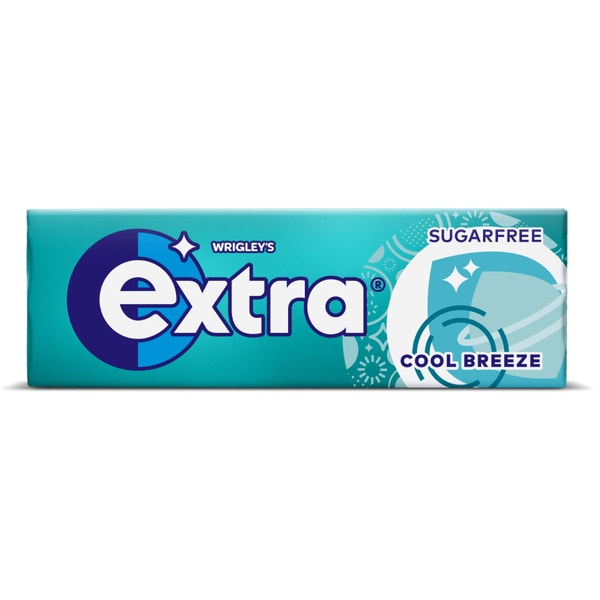 EXTRA Cool Breeze Chewing Gum Sugarfree 10 pieces