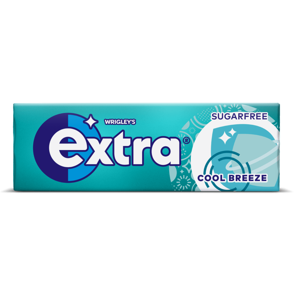 EXTRA Cool Breeze Chewing Gum Sugarfree 10 pieces